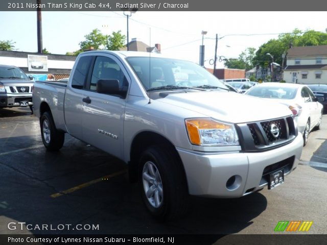 2011 Nissan Titan S King Cab 4x4 in Radiant Silver