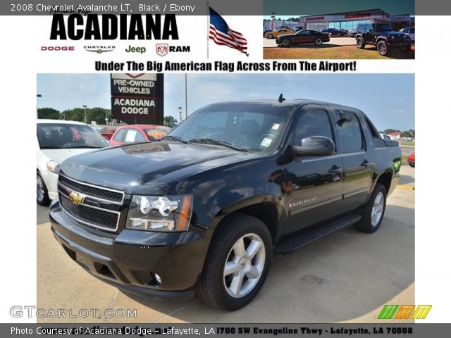 2008 Chevrolet Avalanche LT in Black