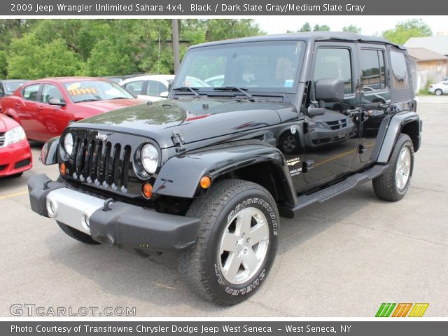 2009 Jeep Wrangler Unlimited Sahara 4x4 in Black