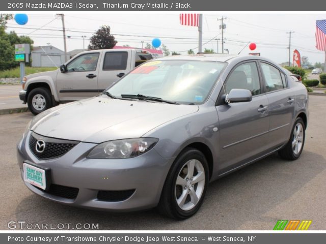 2005 Mazda MAZDA3 i Sedan in Titanium Gray Metallic