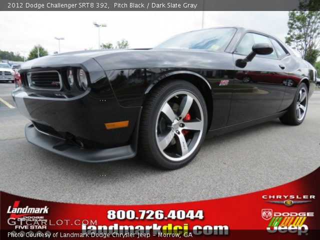 2012 Dodge Challenger SRT8 392 in Pitch Black