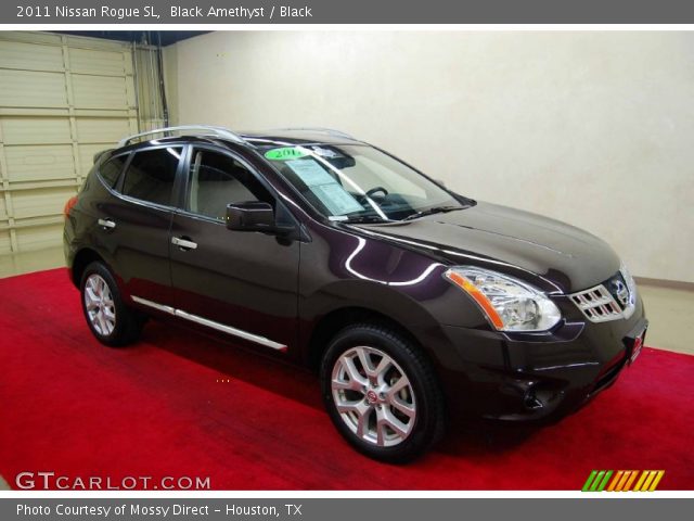 2011 Nissan rogue black amethyst #9