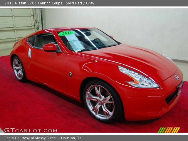 2011 Nissan 370Z Touring Coupe in Solid Red