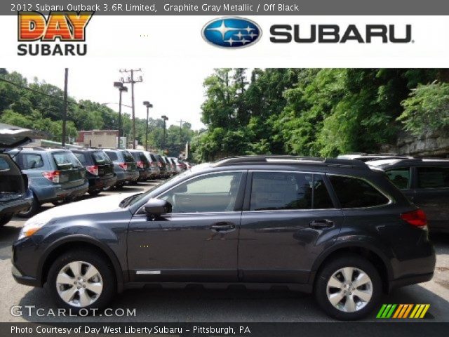2012 Subaru Outback 3.6R Limited in Graphite Gray Metallic