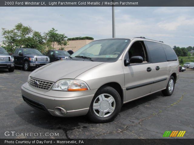 2003 Ford Windstar LX in Light Parchment Gold Metallic