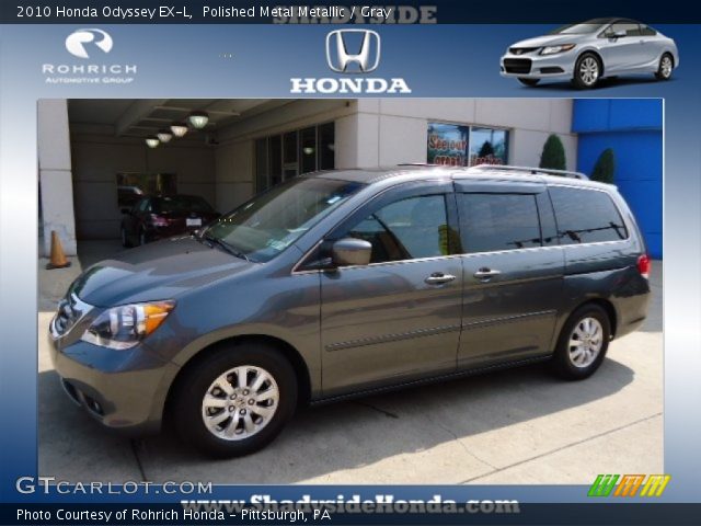 2010 Honda Odyssey EX-L in Polished Metal Metallic
