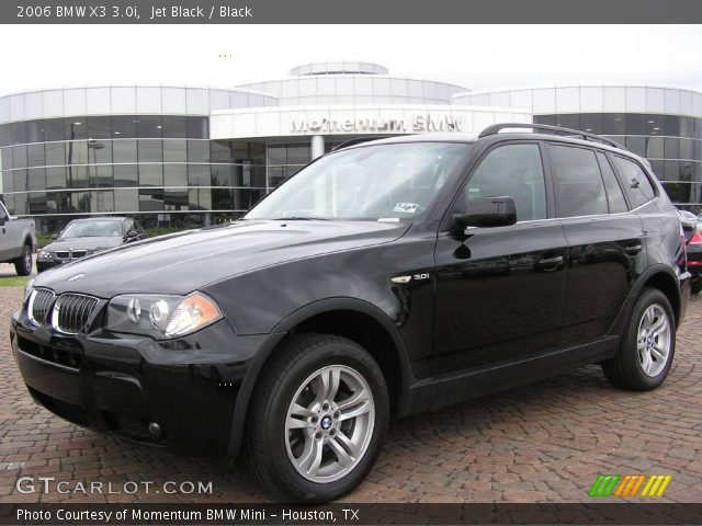 2006 BMW X3 3.0i in Jet Black