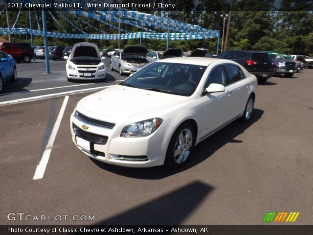 2012 Chevrolet Malibu LT in White Diamond Tricoat