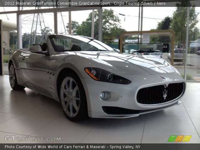 2012 Maserati GranTurismo Convertible GranCabrio Sport in Grigio Touring (Silver)