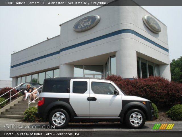 2008 Honda Element LX in Alabaster Silver Metallic