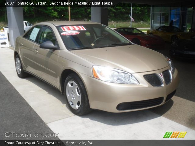 2007 Pontiac G6 Sedan in Sedona Beige Metallic