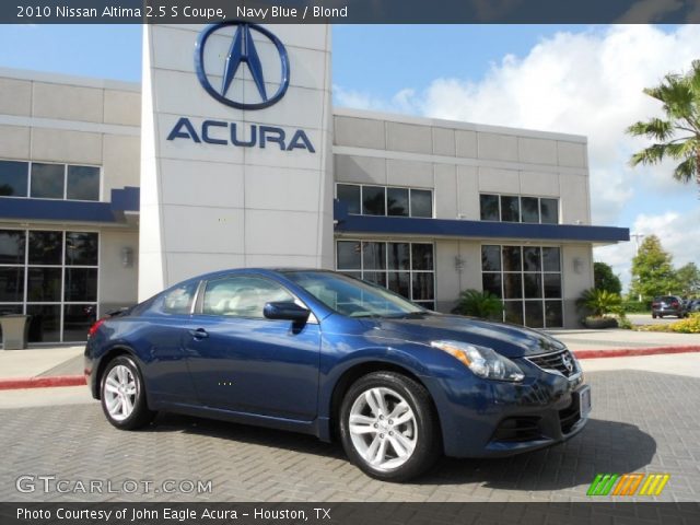 2010 Nissan Altima 2.5 S Coupe in Navy Blue