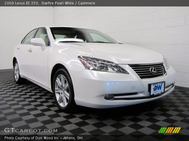 2009 Lexus ES 350 in Starfire Pearl White