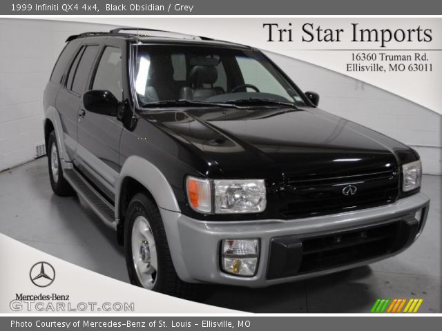 1999 Infiniti QX4 4x4 in Black Obsidian