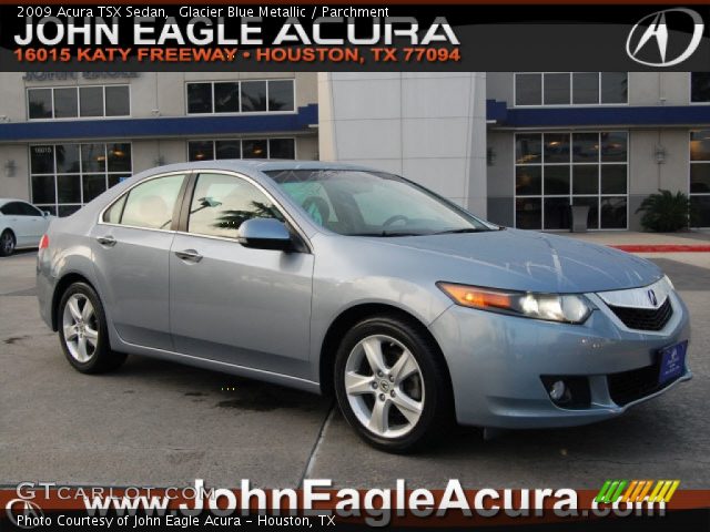 2009 Acura TSX Sedan in Glacier Blue Metallic