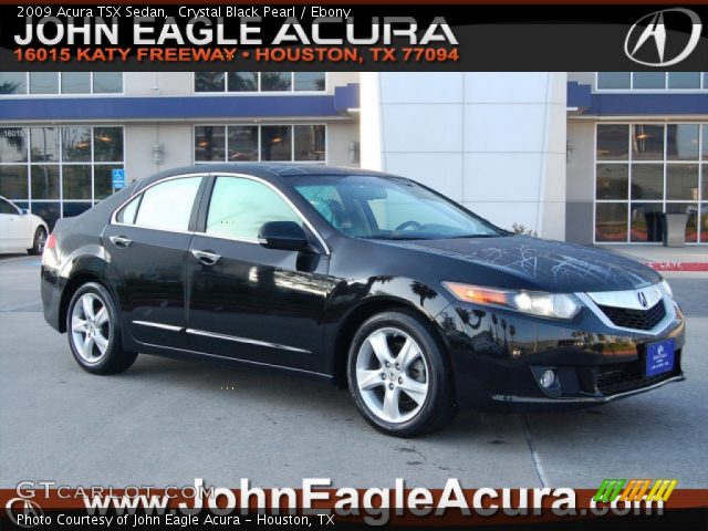 2009 Acura TSX Sedan in Crystal Black Pearl