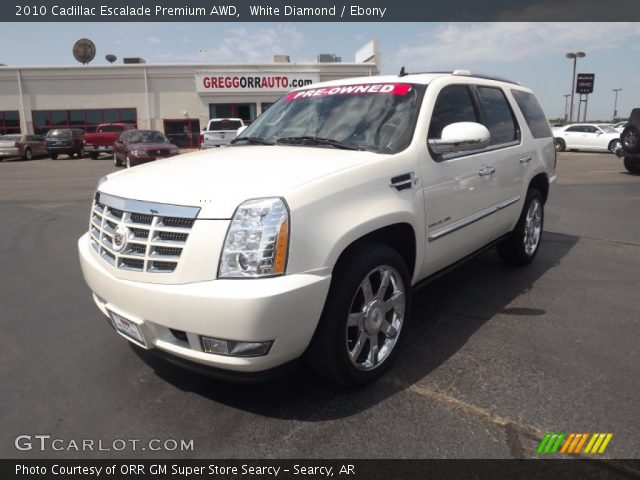 2010 Cadillac Escalade Premium AWD in White Diamond