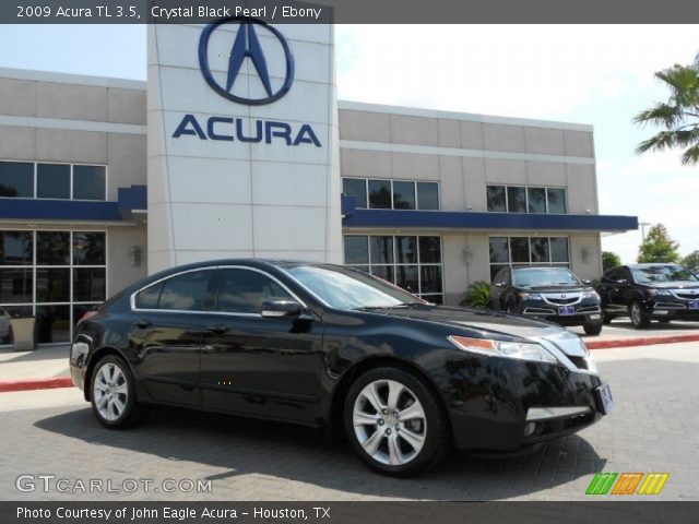 2009 Acura TL 3.5 in Crystal Black Pearl