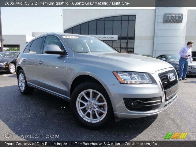 2009 Audi Q5 3.2 Premium quattro in Quartz Gray Metallic