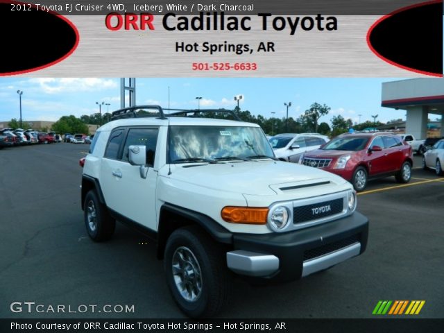 2012 Toyota FJ Cruiser 4WD in Iceberg White