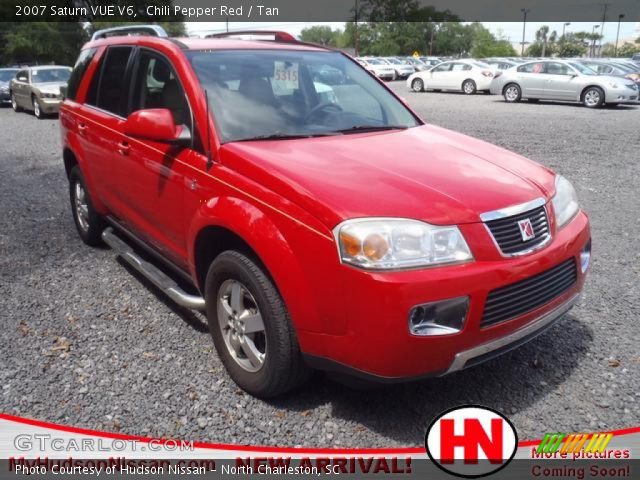 2007 Saturn VUE V6 in Chili Pepper Red