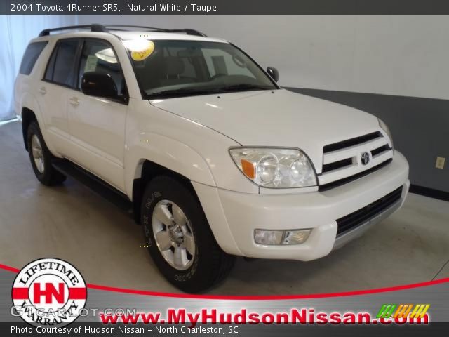 2004 Toyota 4Runner SR5 in Natural White