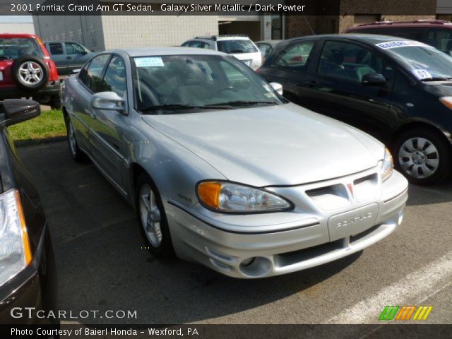 2001 Pontiac Grand Am GT Sedan in Galaxy Silver Metallic