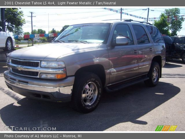 2001 Chevrolet Tahoe LS 4x4 in Light Pewter Metallic