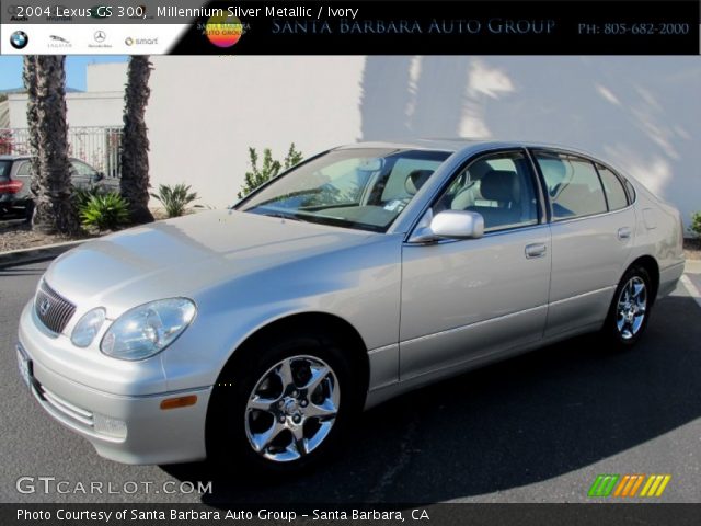 2004 Lexus GS 300 in Millennium Silver Metallic