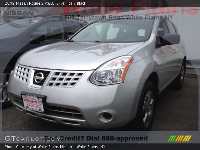2009 Nissan Rogue S AWD in Silver Ice