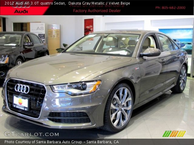 2012 Audi A6 3.0T quattro Sedan in Dakota Gray Metallic