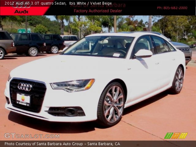 2012 Audi A6 3.0T quattro Sedan in Ibis White