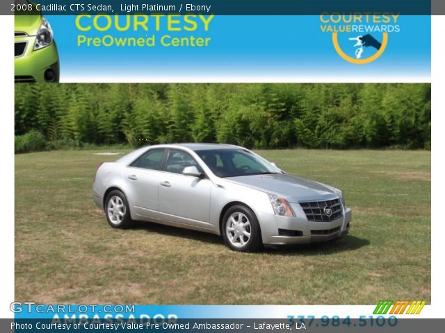 2008 Cadillac CTS Sedan in Light Platinum