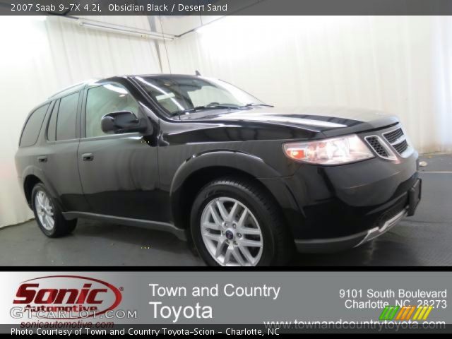 2007 Saab 9-7X 4.2i in Obsidian Black