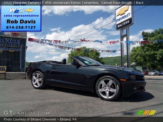 2012 Chevrolet Camaro LT 45th Anniversary Edition Convertible in Carbon Flash Metallic