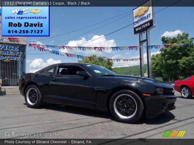 2012 Chevrolet Camaro LS Coupe in Black