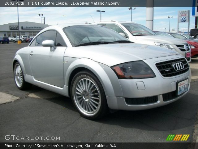 2003 Audi TT 1.8T quattro Coupe in Lake Silver Metallic