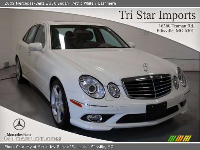 2009 Mercedes-Benz E 350 Sedan in Arctic White