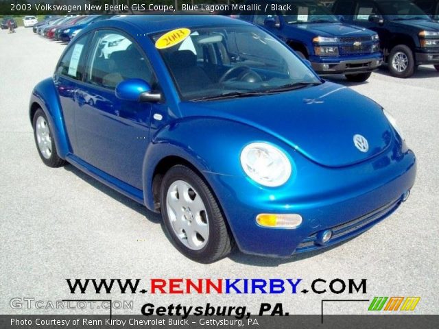 2003 Volkswagen New Beetle GLS Coupe in Blue Lagoon Metallic