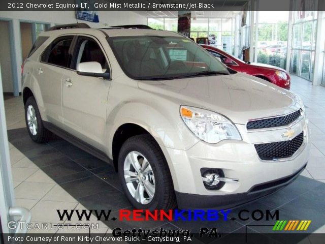 2012 Chevrolet Equinox LT in Gold Mist Metallic
