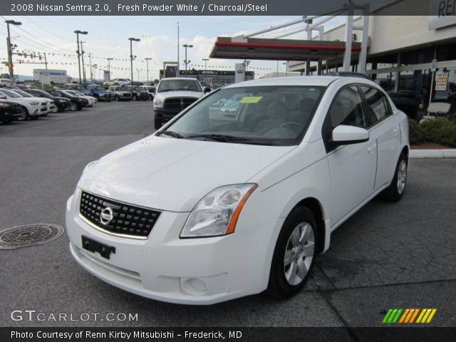 2008 Nissan Sentra 2.0 in Fresh Powder White