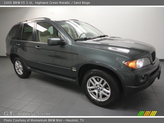 2005 BMW X5 3.0i in Highland Green Metallic