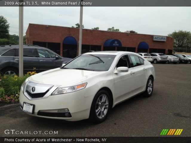 2009 Acura TL 3.5 in White Diamond Pearl