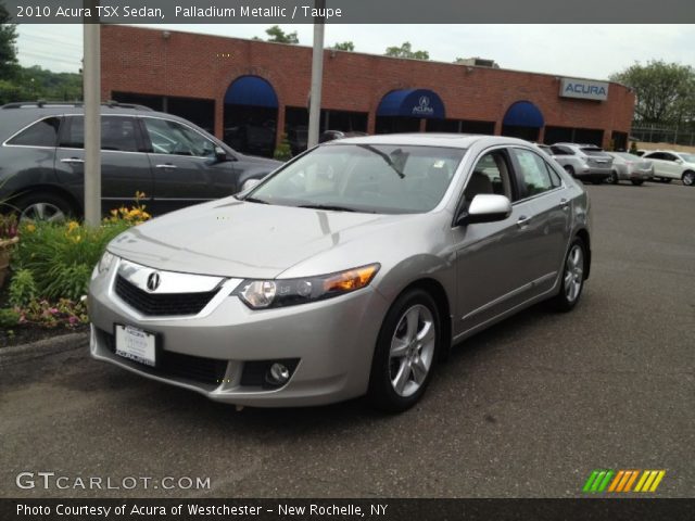 2010 Acura TSX Sedan in Palladium Metallic
