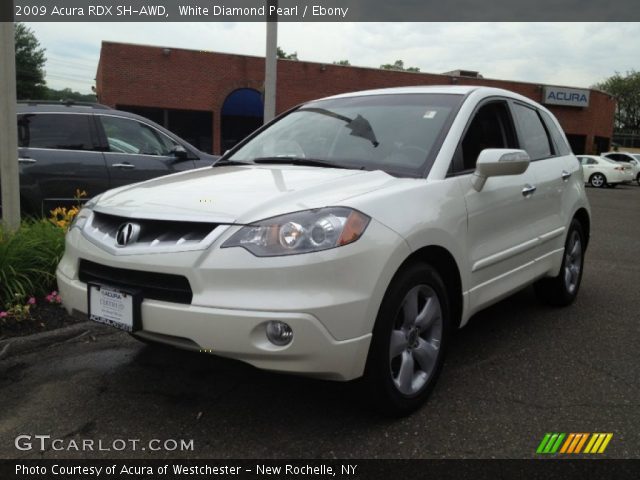 2009 Acura RDX SH-AWD in White Diamond Pearl