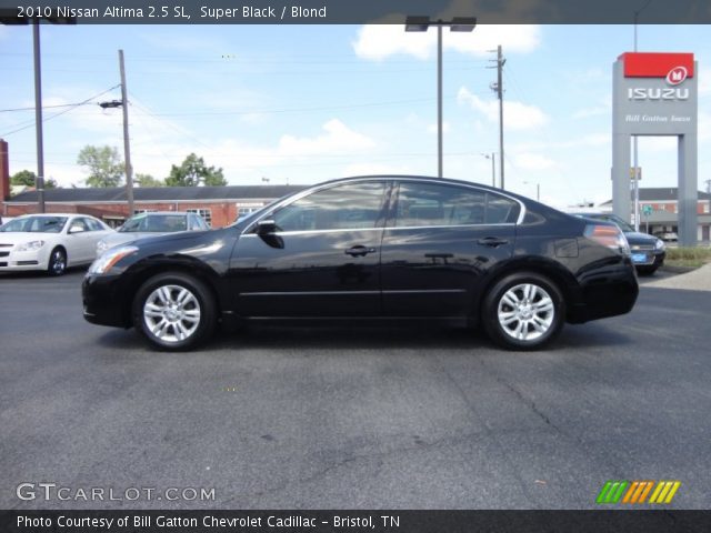 2010 Nissan Altima 2.5 SL in Super Black