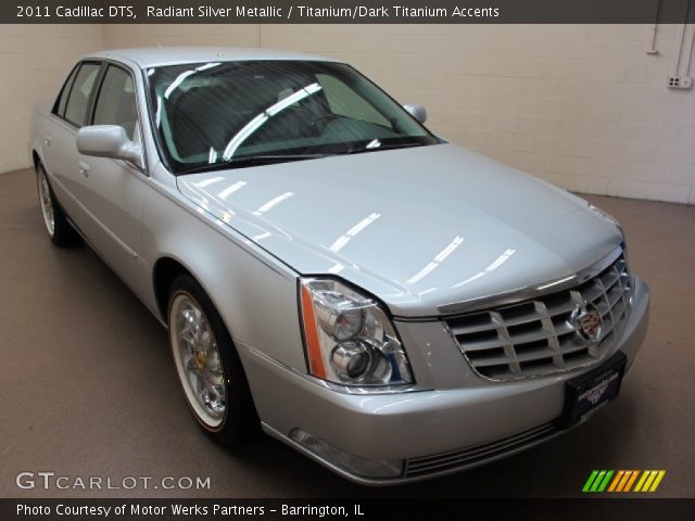 2011 Cadillac DTS  in Radiant Silver Metallic