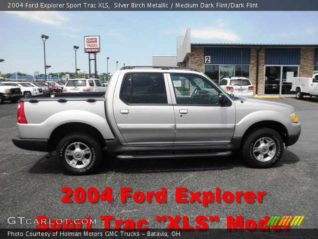 2004 Ford Explorer Sport Trac XLS in Silver Birch Metallic