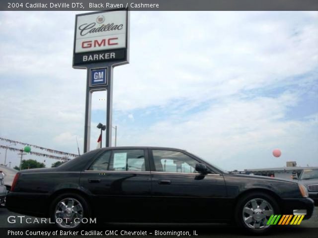 2004 Cadillac DeVille DTS in Black Raven
