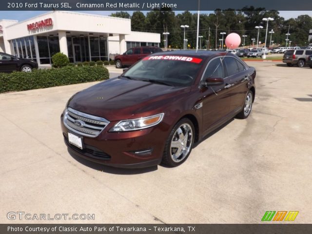 2010 Ford Taurus SEL in Cinnamon Red Metallic
